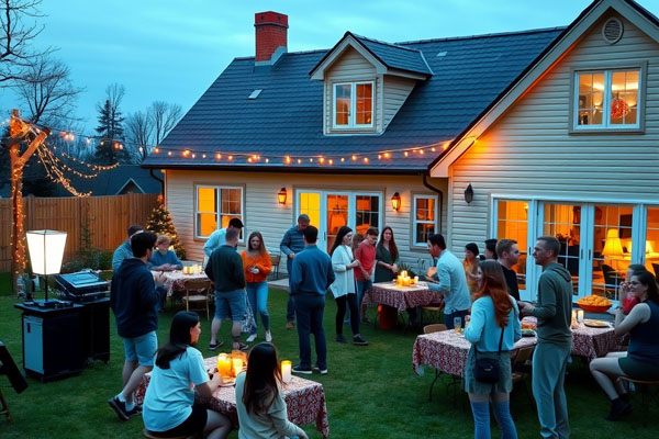 Фото №1. День рождения в коттедже